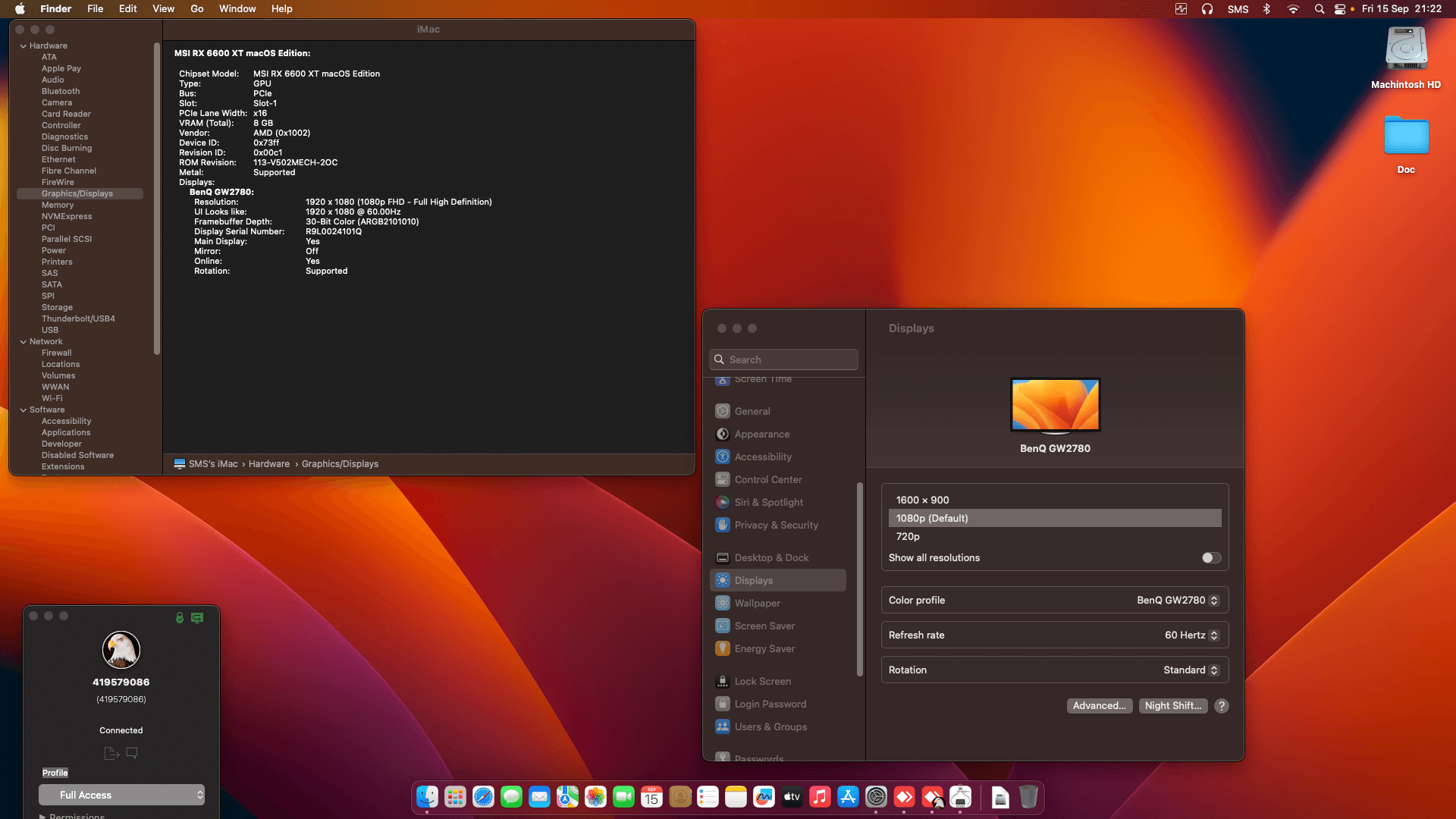 Zotac Magnus One ECM73070C [CometLake + Intel UHD 10Th Gen + MSI RX 6600 XT]   OpenCore 1